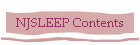 NJSLEEP Contents