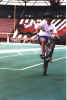 This shot was taken Dec. 23, 1995, 2 daysbefore he was to appear in the pregame show of the Aloha Bowl game. He was practicing a little at the time.